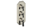 CARINTHIA TRIM FOR 3/4" HIGH-FLOW TH VALVE WITH 2 VOLUME CONTROLS