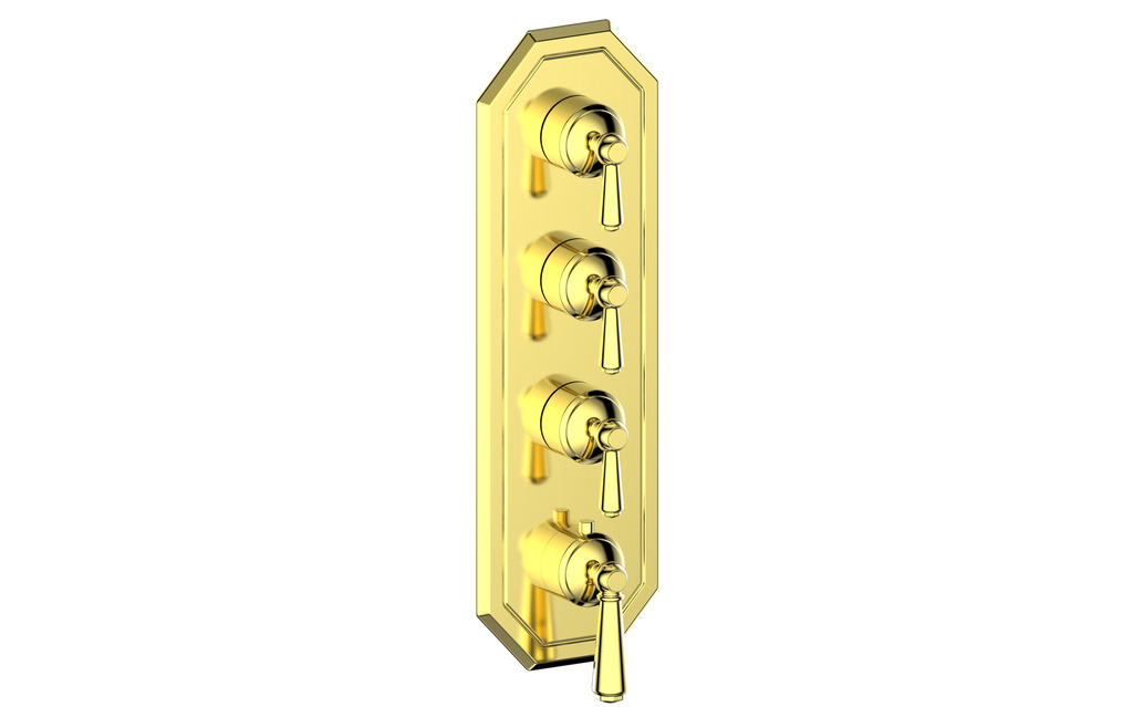 CARINTHIA TRIM FOR 3/4" HIGH-FLOW TH VALVE WITH 3 VOLUME CONTROLS
