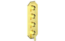 CARINTHIA TRIM FOR 3/4" HIGH-FLOW TH VALVE WITH 3 VOLUME CONTROLS