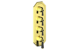 CARINTHIA TRIM FOR 3/4" HIGH-FLOW TH VALVE WITH 3 VOLUME CONTROLS