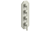 CARINTHIA TRIM FOR 3/4" HIGH-FLOW TH VALVE WITH 3 VOLUME CONTROLS