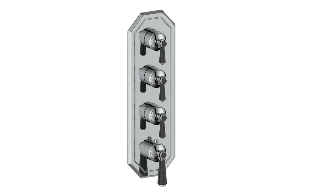 CARINTHIA TRIM FOR 3/4" HIGH-FLOW TH VALVE WITH 3 VOLUME CONTROLS