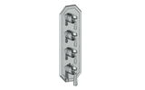 CARINTHIA TRIM FOR 3/4" HIGH-FLOW TH VALVE WITH 3 VOLUME CONTROLS