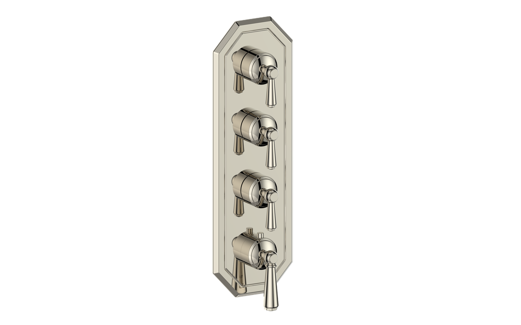 CARINTHIA TRIM FOR 3/4" HIGH-FLOW TH VALVE WITH 3 VOLUME CONTROLS