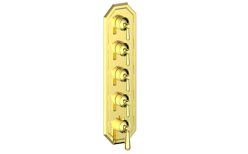 CARINTHIA TRIM FOR 3/4" HIGH-FLOW TH VALVE WITH 4 VOLUME CONTROLS