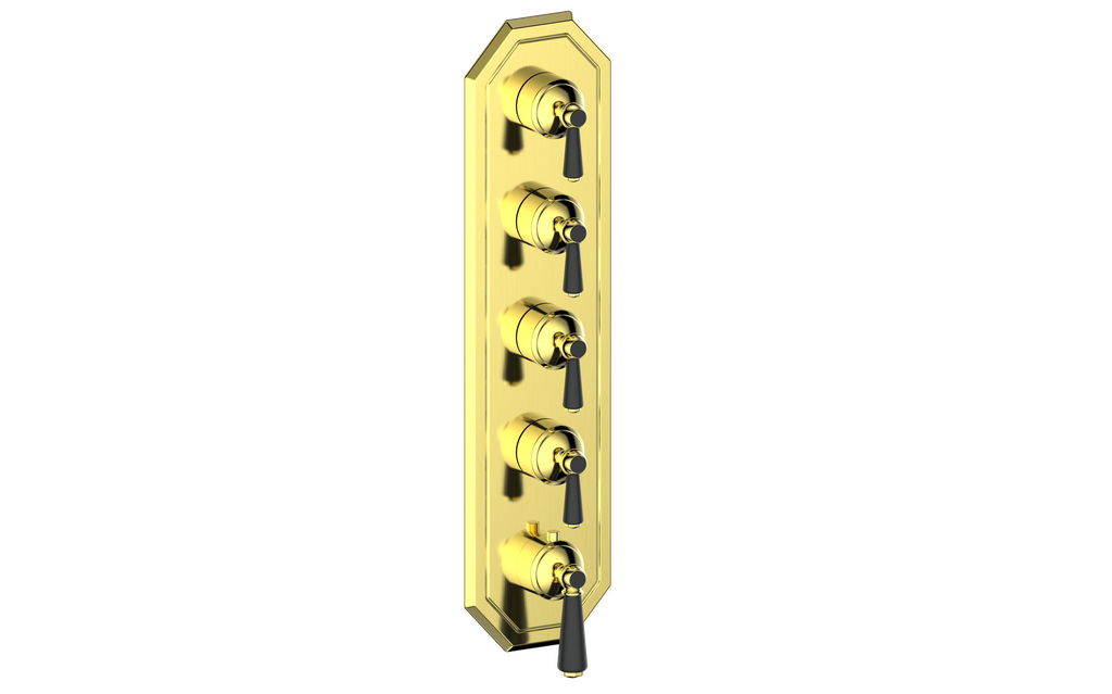 CARINTHIA TRIM FOR 3/4" HIGH-FLOW TH VALVE WITH 4 VOLUME CONTROLS