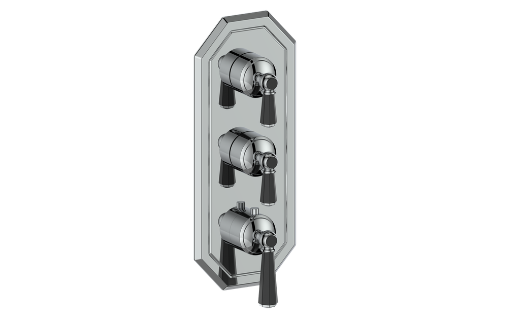 CARINTHIA TRIM FOR 3/4" HIGH-FLOW TH VALVE WITH 2 VOLUME CONTROLS