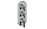 CARINTHIA TRIM FOR 3/4" HIGH-FLOW TH VALVE WITH 2 VOLUME CONTROLS