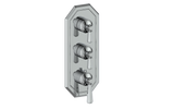 CARINTHIA TRIM FOR 3/4" HIGH-FLOW TH VALVE WITH 2 VOLUME CONTROLS