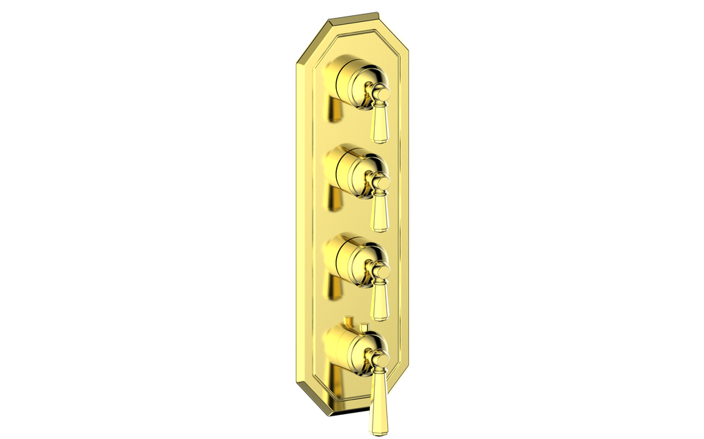 CARINTHIA TRIM FOR 3/4" HIGH-FLOW TH VALVE WITH 3 VOLUME CONTROLS