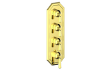 CARINTHIA TRIM FOR 3/4" HIGH-FLOW TH VALVE WITH 3 VOLUME CONTROLS