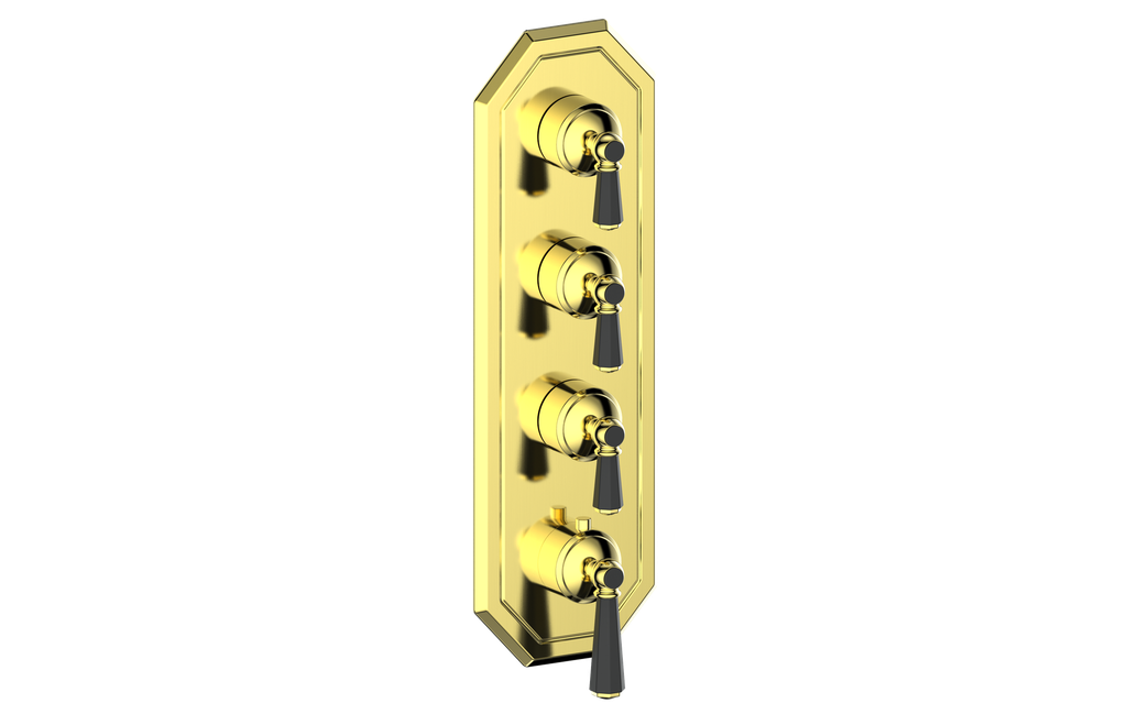 CARINTHIA TRIM FOR 3/4" HIGH-FLOW TH VALVE WITH 3 VOLUME CONTROLS