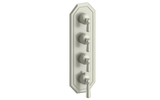 CARINTHIA TRIM FOR 3/4" HIGH-FLOW TH VALVE WITH 3 VOLUME CONTROLS