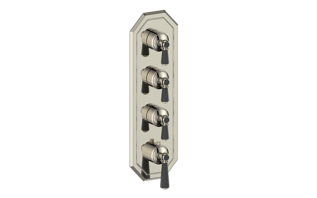 CARINTHIA TRIM FOR 3/4" HIGH-FLOW TH VALVE WITH 3 VOLUME CONTROLS