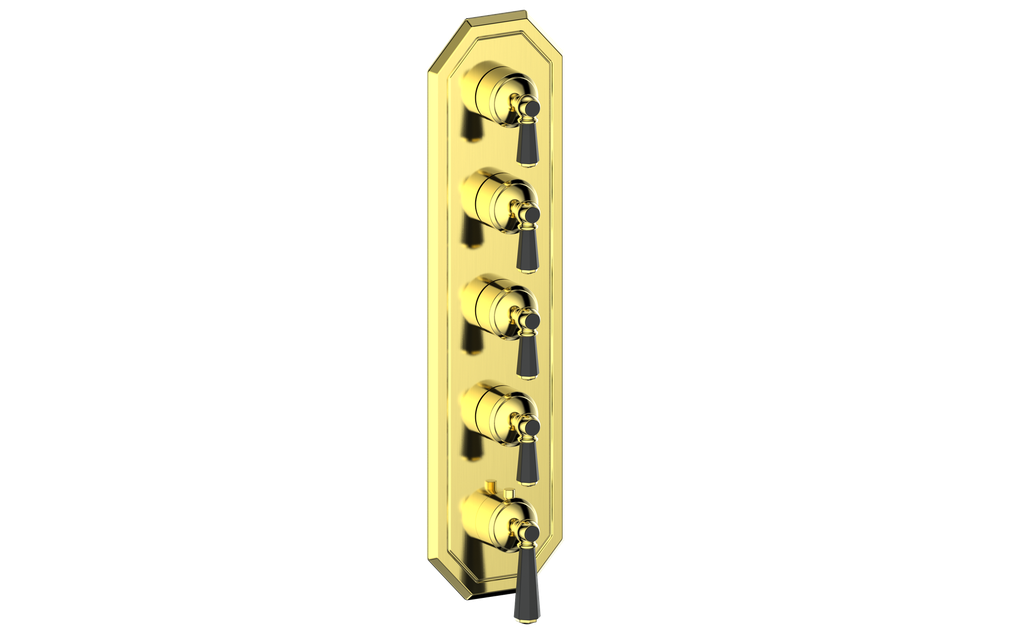 CARINTHIA TRIM FOR 3/4" HIGH-FLOW TH VALVE WITH 4 VOLUME CONTROLS