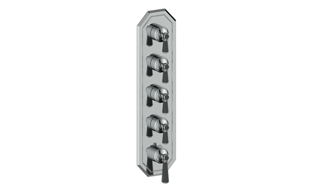 CARINTHIA TRIM FOR 3/4" HIGH-FLOW TH VALVE WITH 4 VOLUME CONTROLS