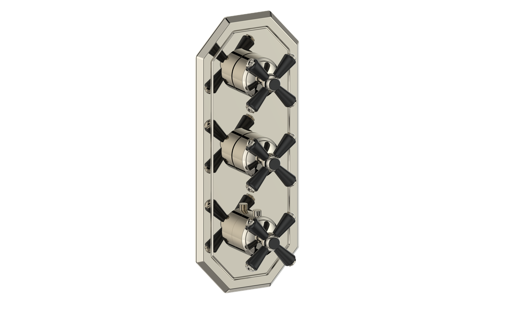 CARINTHIA TRIM FOR 3/4" HIGH-FLOW TH VALVE WITH 2 VOLUME CONTROLS