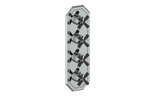 CARINTHIA TRIM FOR 3/4" HIGH-FLOW TH VALVE WITH 3 VOLUME CONTROLS