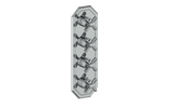 CARINTHIA TRIM FOR 3/4" HIGH-FLOW TH VALVE WITH 3 VOLUME CONTROLS