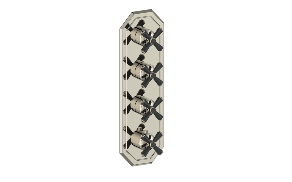 CARINTHIA TRIM FOR 3/4" HIGH-FLOW TH VALVE WITH 3 VOLUME CONTROLS