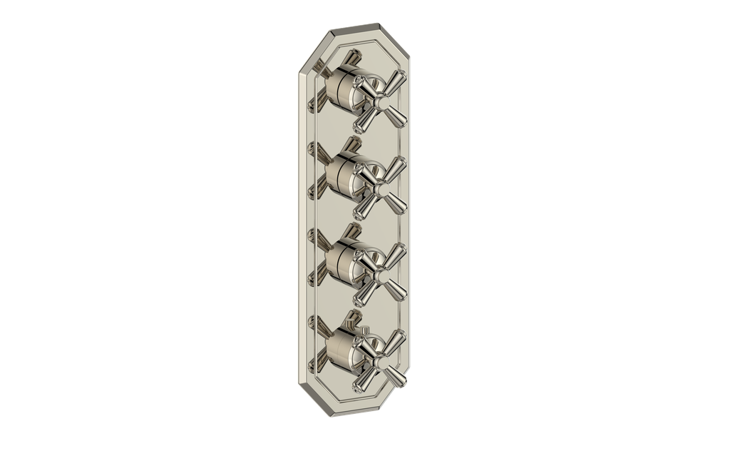 CARINTHIA TRIM FOR 3/4" HIGH-FLOW TH VALVE WITH 3 VOLUME CONTROLS