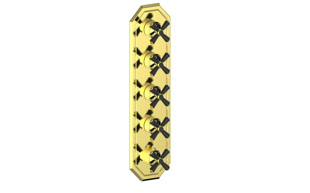 CARINTHIA TRIM FOR 3/4" HIGH-FLOW TH VALVE WITH 4 VOLUME CONTROLS