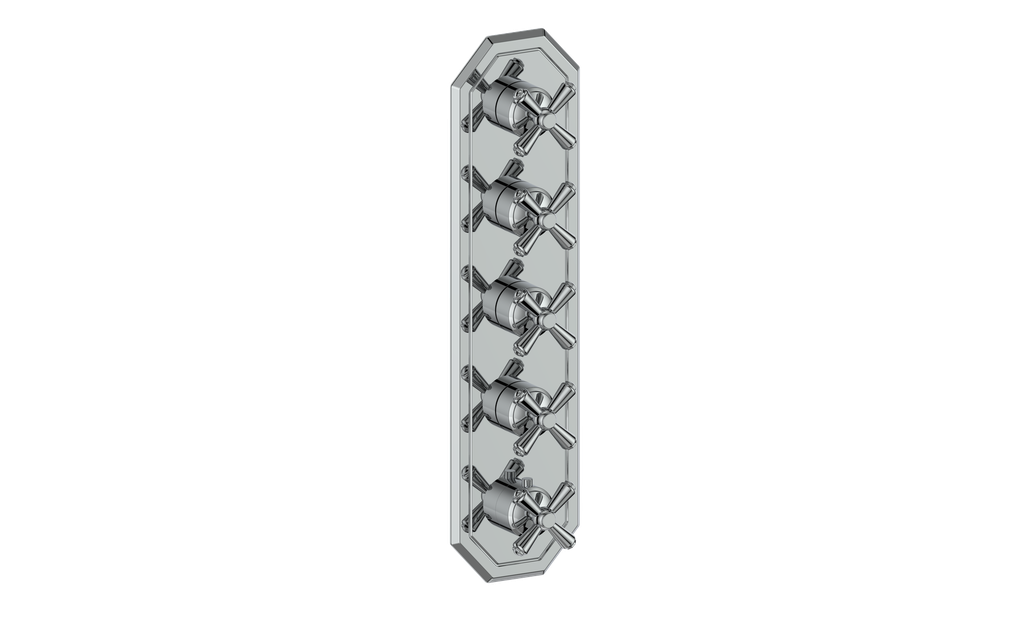 CARINTHIA TRIM FOR 3/4" HIGH-FLOW TH VALVE WITH 4 VOLUME CONTROLS