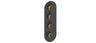 DRAVA TRIM FOR 3/4" HIGH-FLOW TH VALVE WITH 3 VOLUME CONTROLS