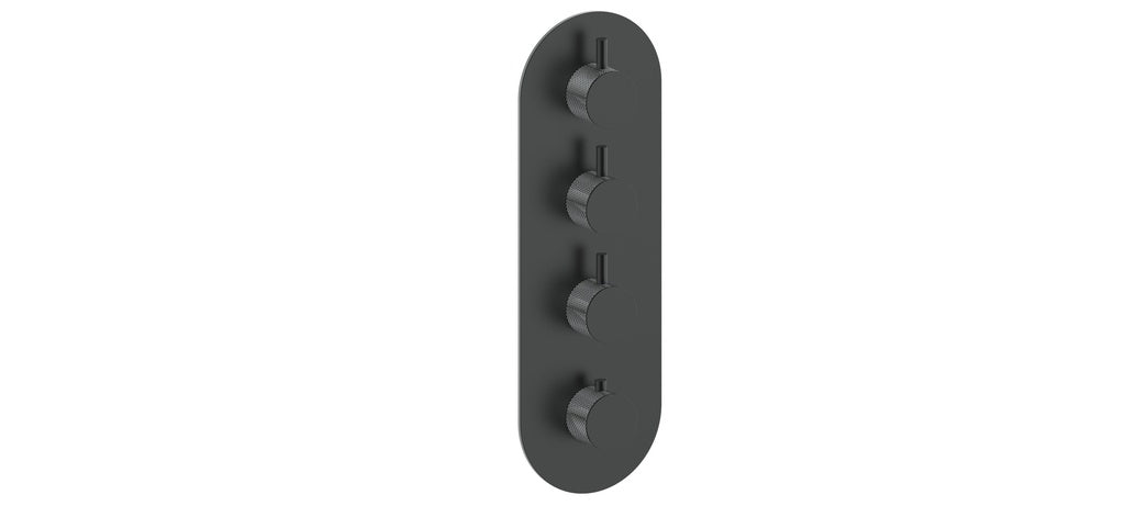 DRAVA TRIM FOR 3/4" HIGH-FLOW TH VALVE WITH 3 VOLUME CONTROLS