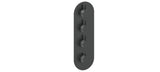 DRAVA TRIM FOR 3/4" HIGH-FLOW TH VALVE WITH 3 VOLUME CONTROLS