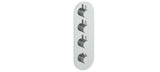 DRAVA TRIM FOR 3/4" HIGH-FLOW TH VALVE WITH 3 VOLUME CONTROLS