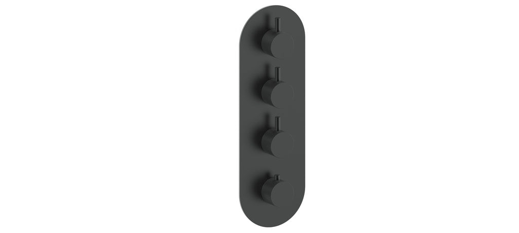 DRAVA TRIM FOR 3/4" HIGH-FLOW TH VALVE WITH 3 VOLUME CONTROLS