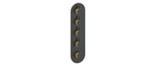 DRAVA TRIM FOR 3/4" HIGH-FLOW TH VALVE WITH 4 VOLUME CONTROLS
