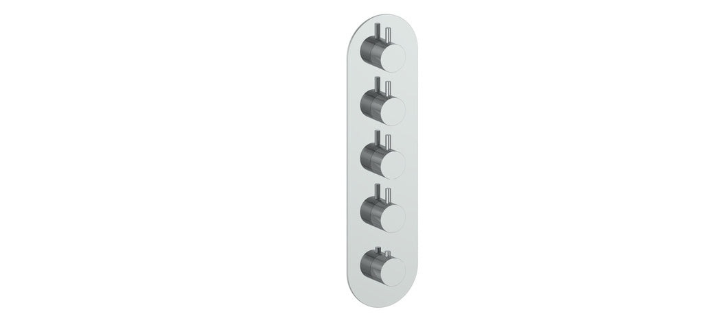 DRAVA TRIM FOR 3/4" HIGH-FLOW TH VALVE WITH 4 VOLUME CONTROLS