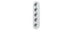 DRAVA TRIM FOR 3/4" HIGH-FLOW TH VALVE WITH 4 VOLUME CONTROLS