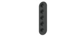 DRAVA TRIM FOR 3/4" HIGH-FLOW TH VALVE WITH 4 VOLUME CONTROLS