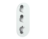 LUSTEN TRIM FOR 3/4" HIGH-FLOW TH VALVE WITH 2 VOLUME CONTROLS
