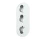 LUSTEN TRIM FOR 3/4" HIGH-FLOW TH VALVE WITH 2 VOLUME CONTROLS