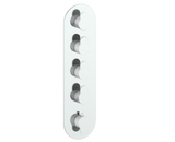 LUSTEN TRIM FOR 3/4" HIGH-FLOW TH VALVE WITH 4 VOLUME CONTROLS