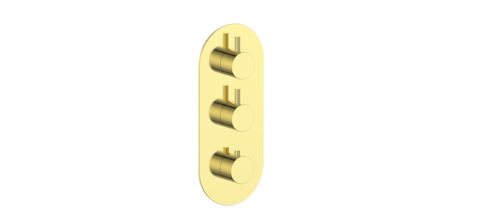WORGL TRIM FOR 3/4" HIGH-FLOW TH VALVE WITH 2 VOLUME CONTROLS