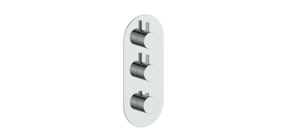 WORGL TRIM FOR 3/4" HIGH-FLOW TH VALVE WITH 2 VOLUME CONTROLS