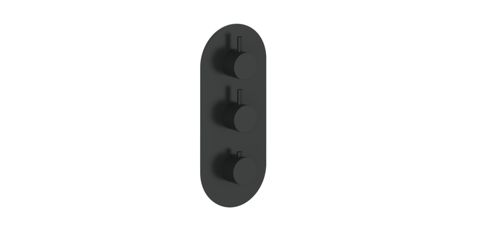 WORGL TRIM FOR 3/4" HIGH-FLOW TH VALVE WITH 2 VOLUME CONTROLS