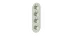 WORGL TRIM FOR 3/4" HIGH-FLOW TH VALVE WITH 3 VOLUME CONTROLS