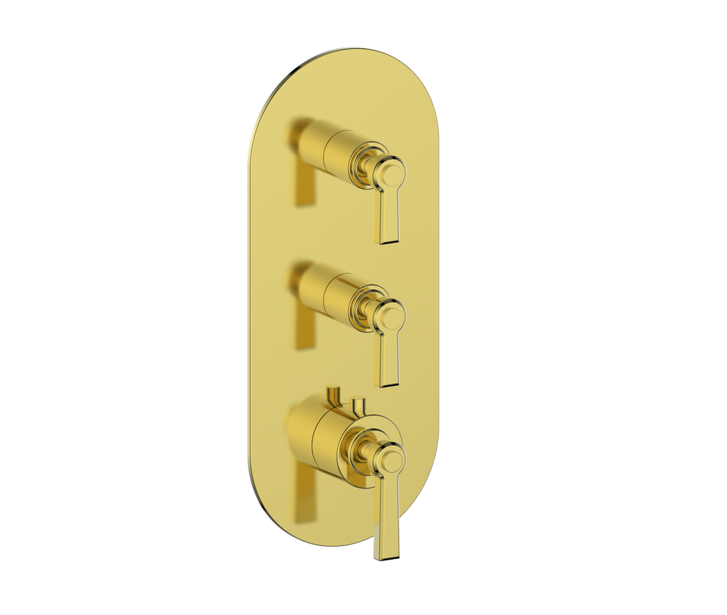 ZEHN TRIM FOR 3/4" HIGH-FLOW TH VALVE WITH 2 VOLUME CONTROLS