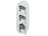 ZEHN TRIM FOR 3/4" HIGH-FLOW TH VALVE WITH 2 VOLUME CONTROLS