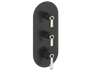 ZEHN TRIM FOR 3/4" HIGH-FLOW TH VALVE WITH 2 VOLUME CONTROLS
