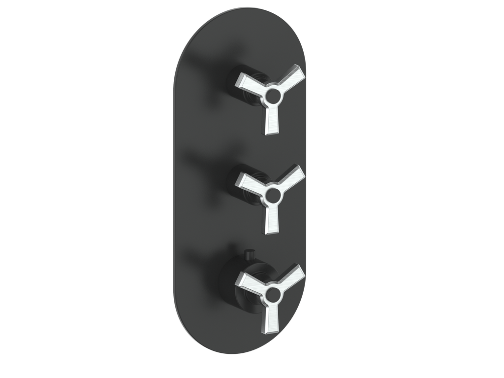 ZEHN TRIM FOR 3/4" HIGH-FLOW TH VALVE WITH 2 VOLUME CONTROLS