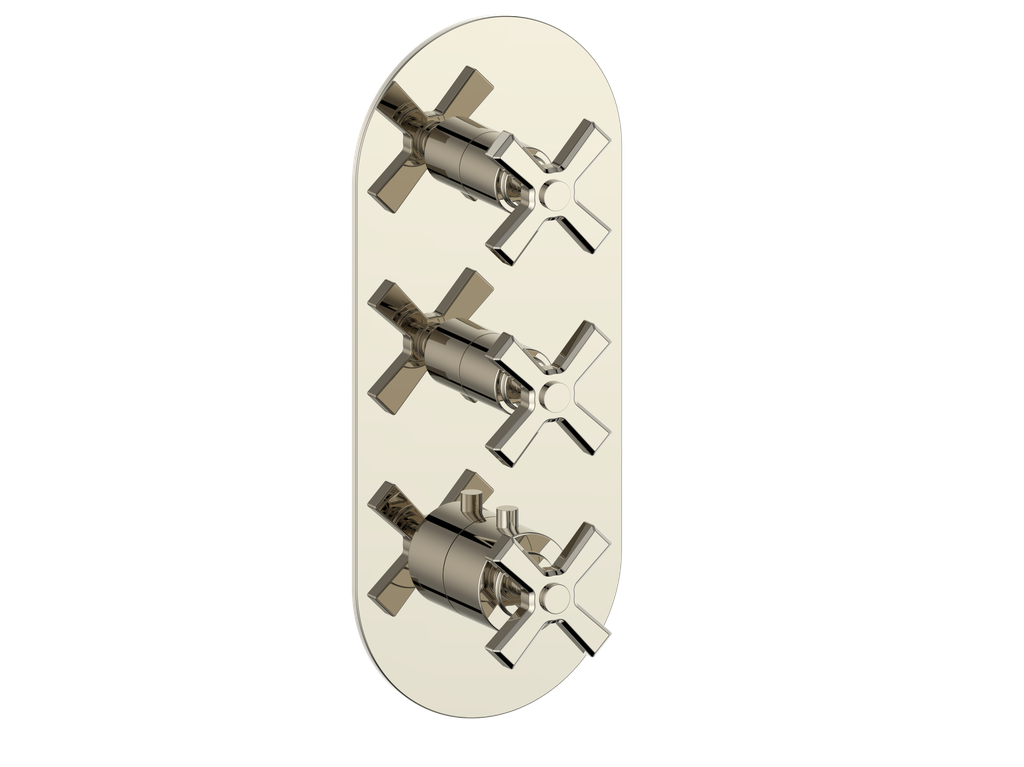 ZEHN TRIM FOR 3/4" HIGH-FLOW TH VALVE WITH 2 VOLUME CONTROLS