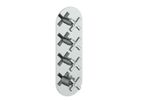 ZEHN TRIM FOR 3/4" HIGH-FLOW TH VALVE WITH 3 VOLUME CONTROLS