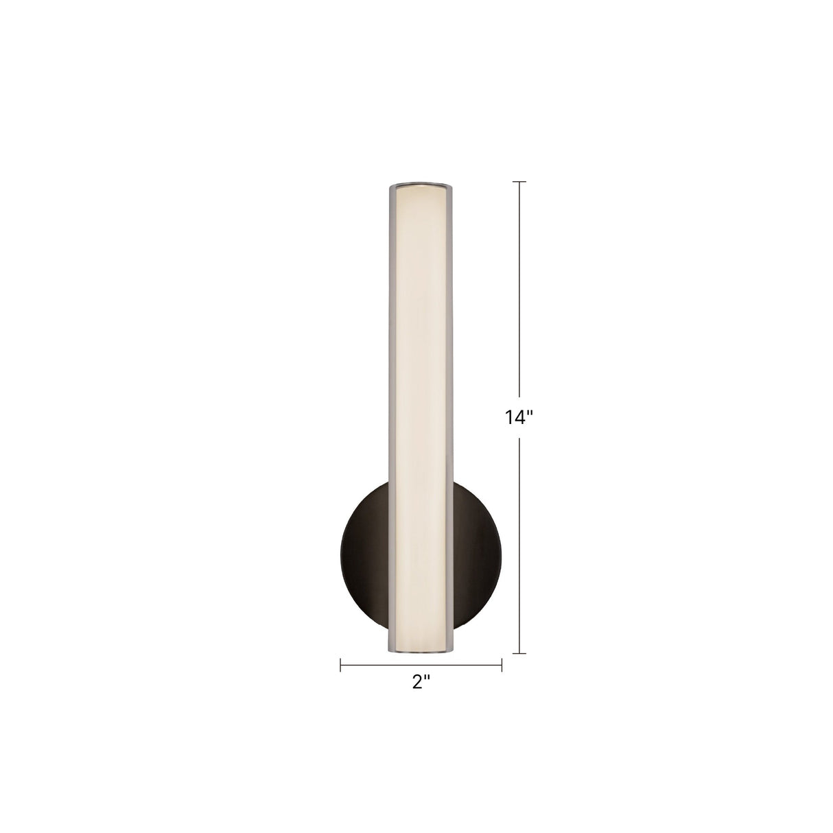Kuzco Vibe Tole 14-in Wall/Vanity Light
